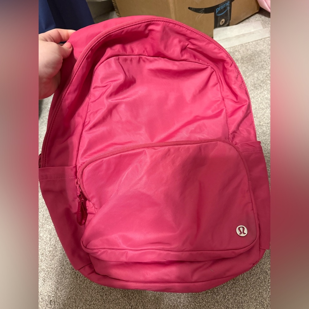 Lululemon Everywhere Backpack Raspberry Coulis 22l - image 4